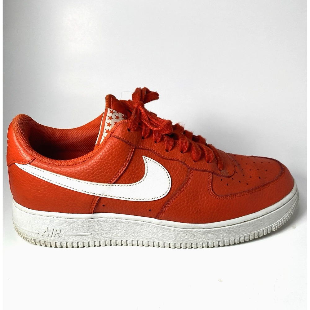 Nike Air Force 1 Low '07 Team Orange 2017 Men's Size 10.5